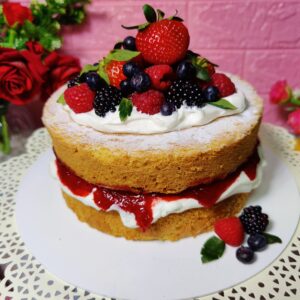 victoria sponge cake