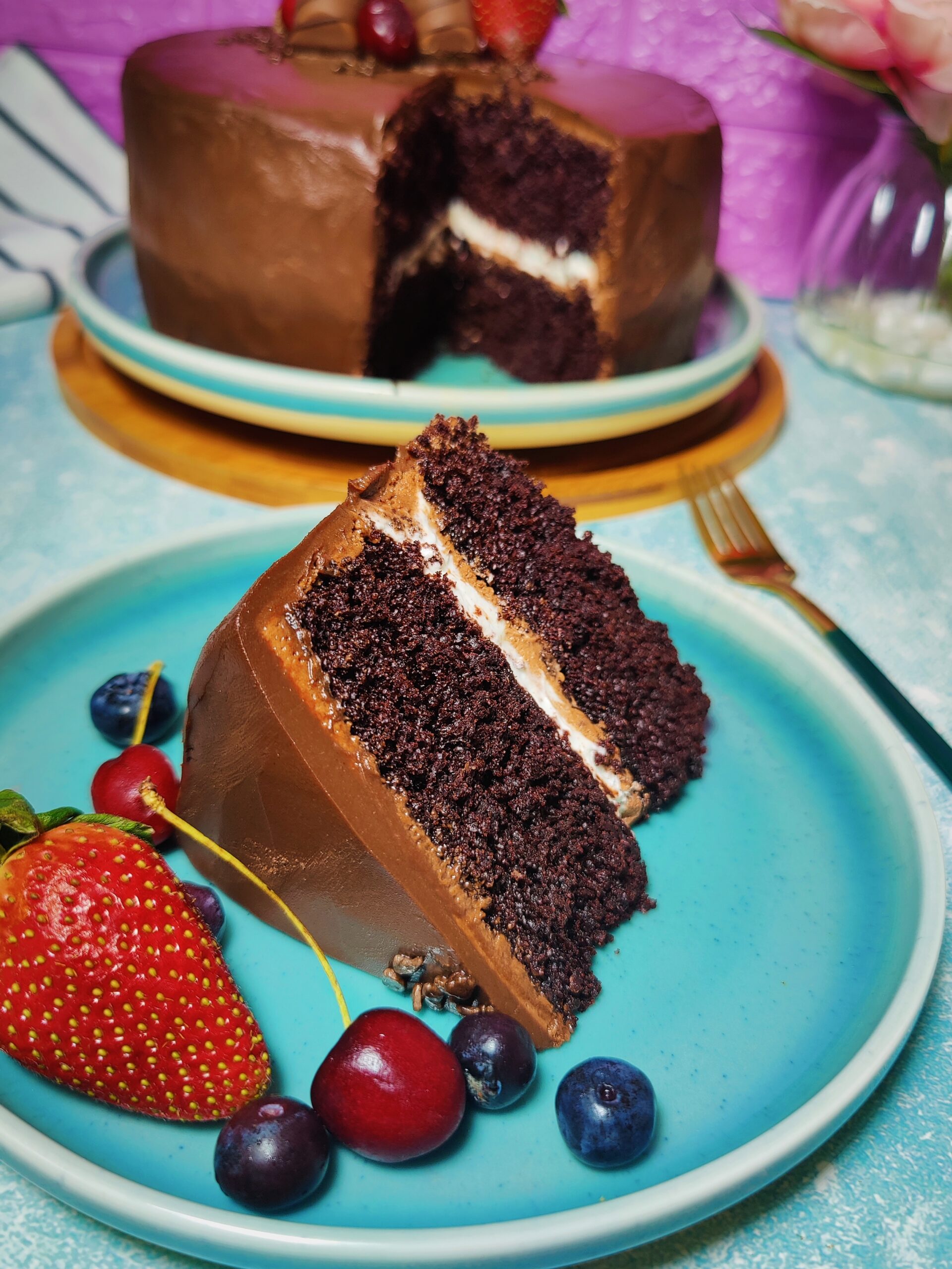 Super Moist Chocolate Cake - The Artistic Cook
