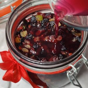 how to soak dry fruits for plum cake