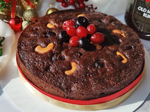 Christmas Rum Cake - Christmas Plum Cake