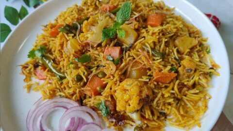 Mixed Vegetable Biryani