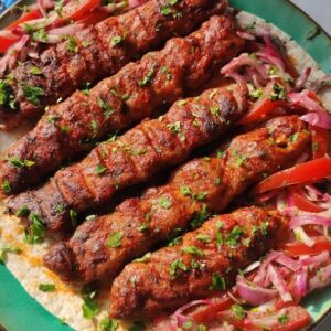 Turkish Chicken Kebab Grilled