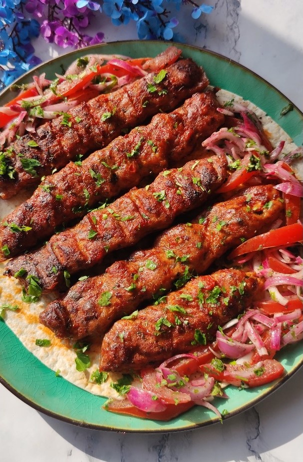 Turkish Chicken Kebab Grilled