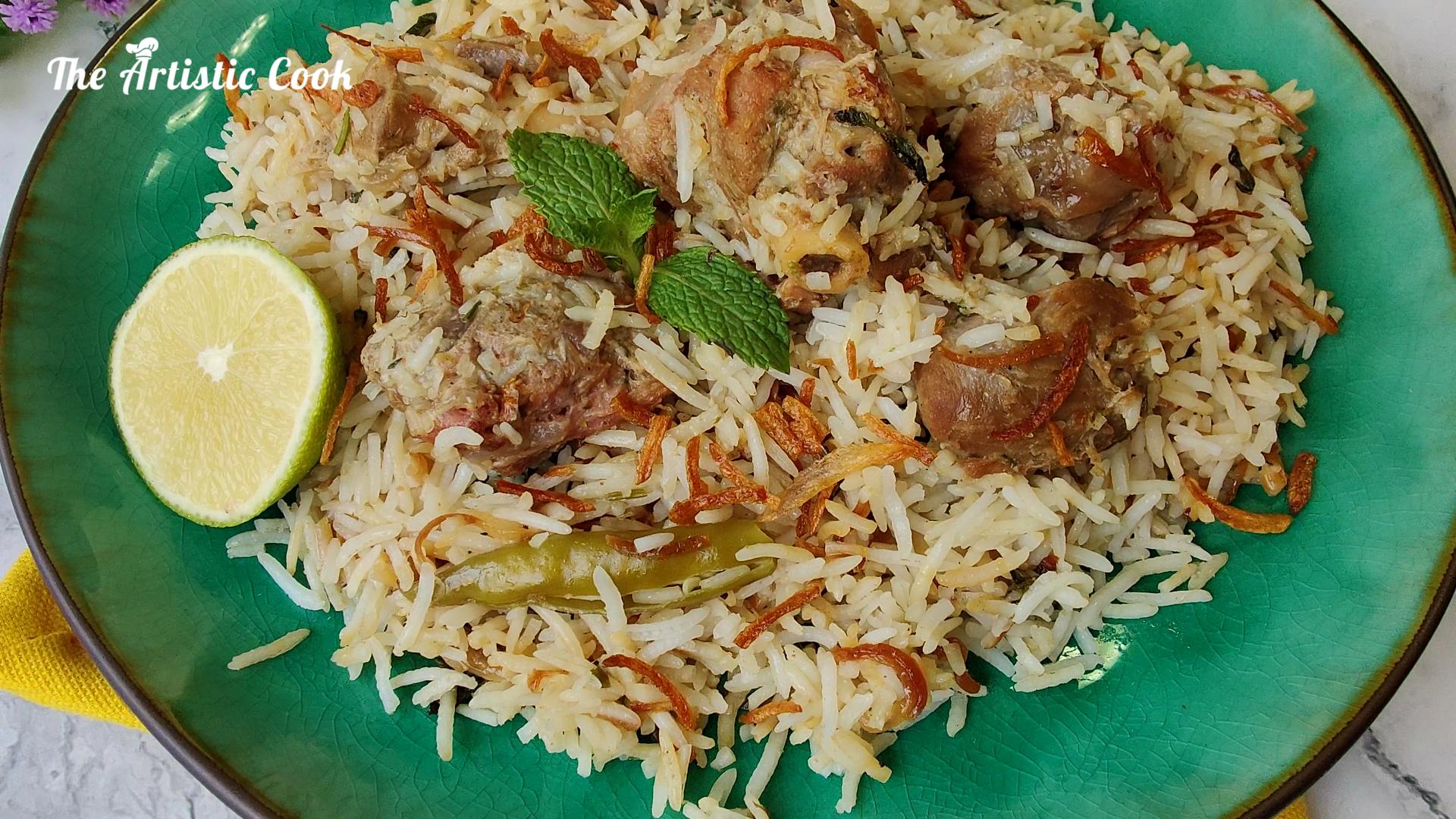 Sufiyani White Mutton Biryani