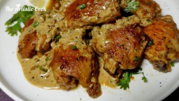 Creamy Mustard Chicken Thighs-Thumbnail