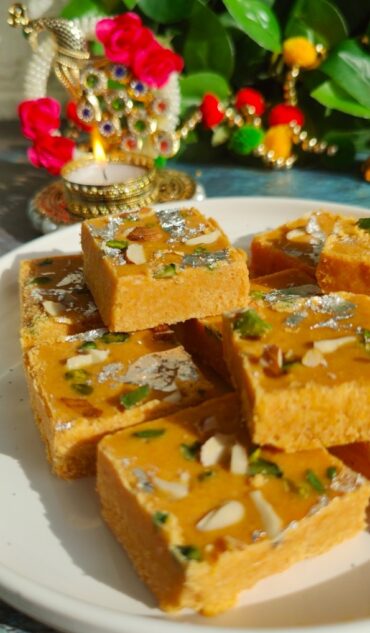 besan barfi