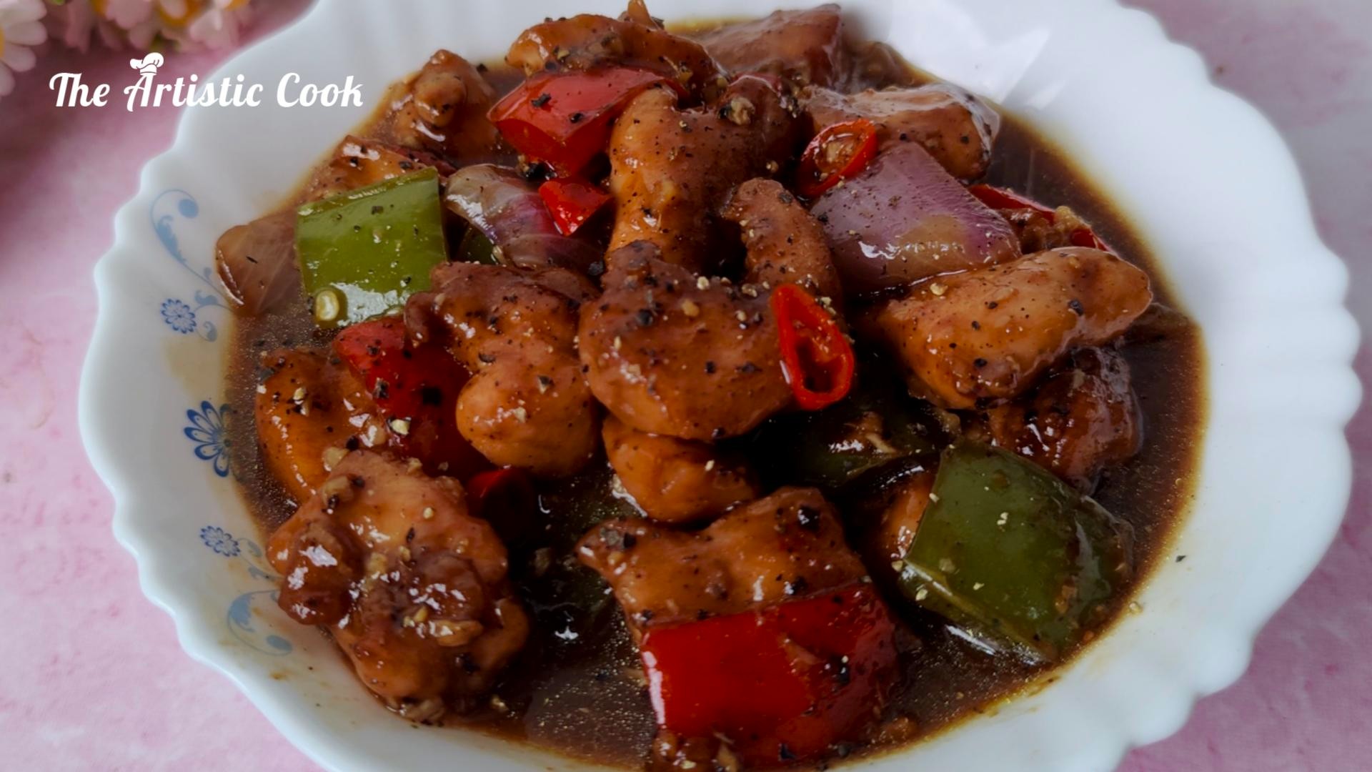 Black Pepper Chicken Chinese Style-Thumbnail