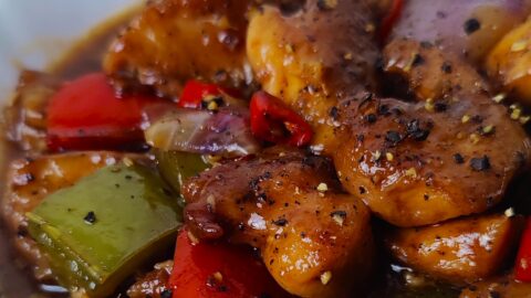 Black Pepper Chicken