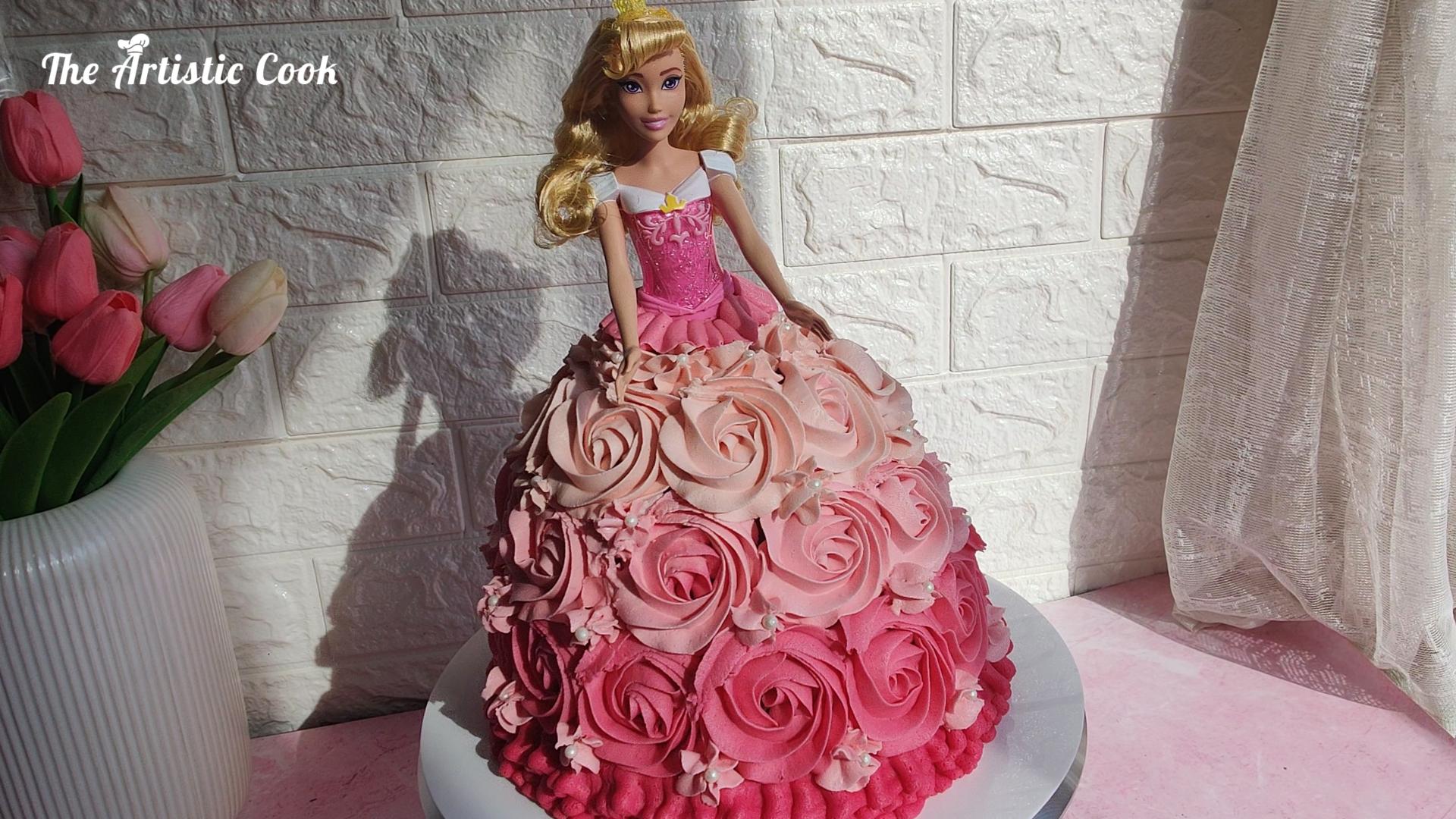 Sleeping Beauty Disney Princess Doll Cake-1-Thumbnail