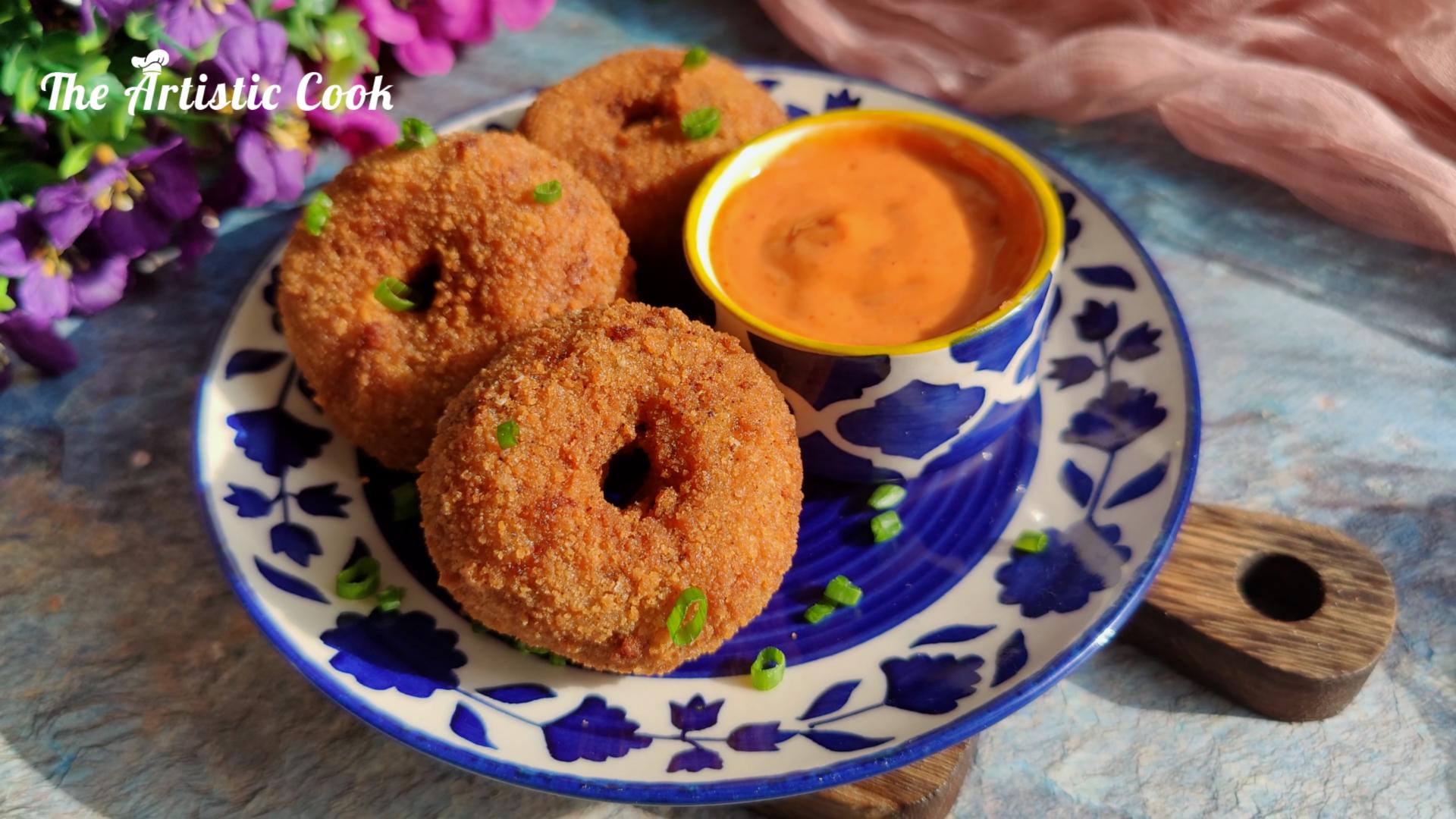 Crispy Chicken Donuts Iftar Special Recipes Ramadan Special Snacks Recipe-Thumbnail