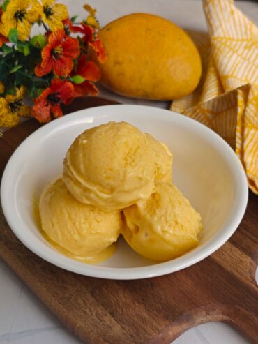 healthy mango ice cream