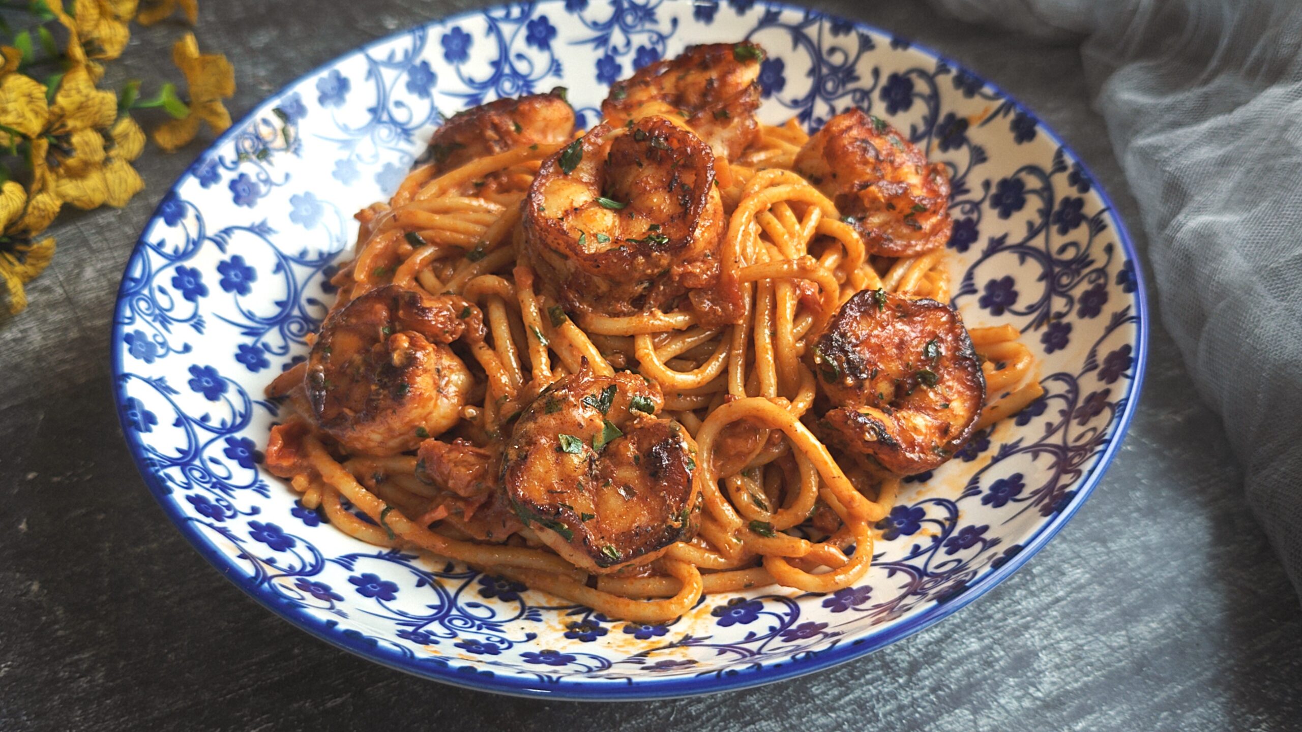 shrimp pasta